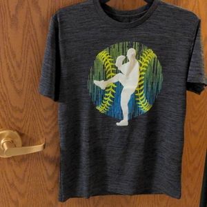 Tek Gear t shirt Large Baseball Pitcher